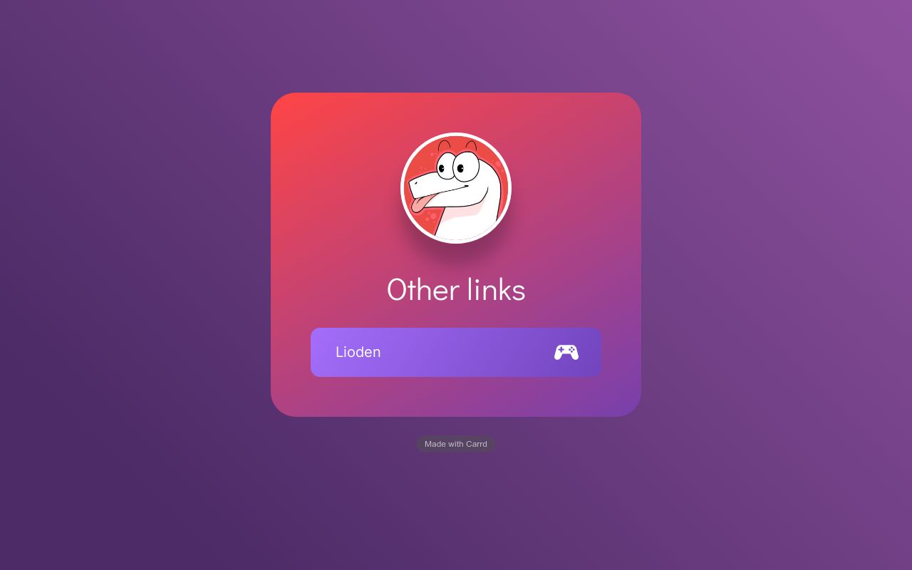 Carrd profile picture for @rr4